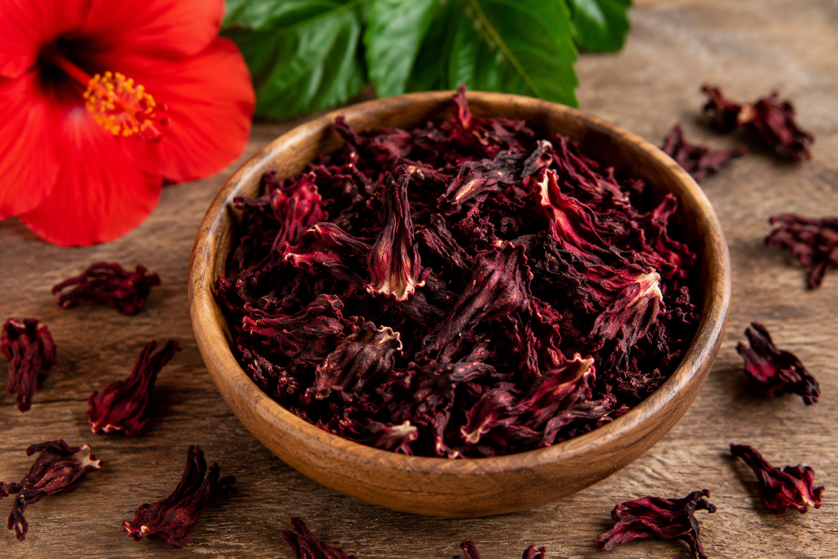 Hibiscus Roselle Flower Tea