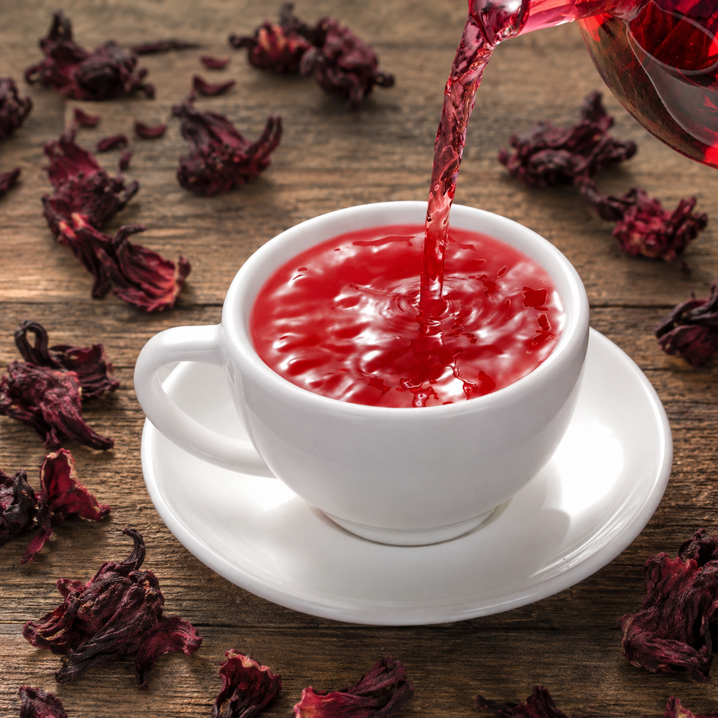 Hibiscus Roselle Flower Tea