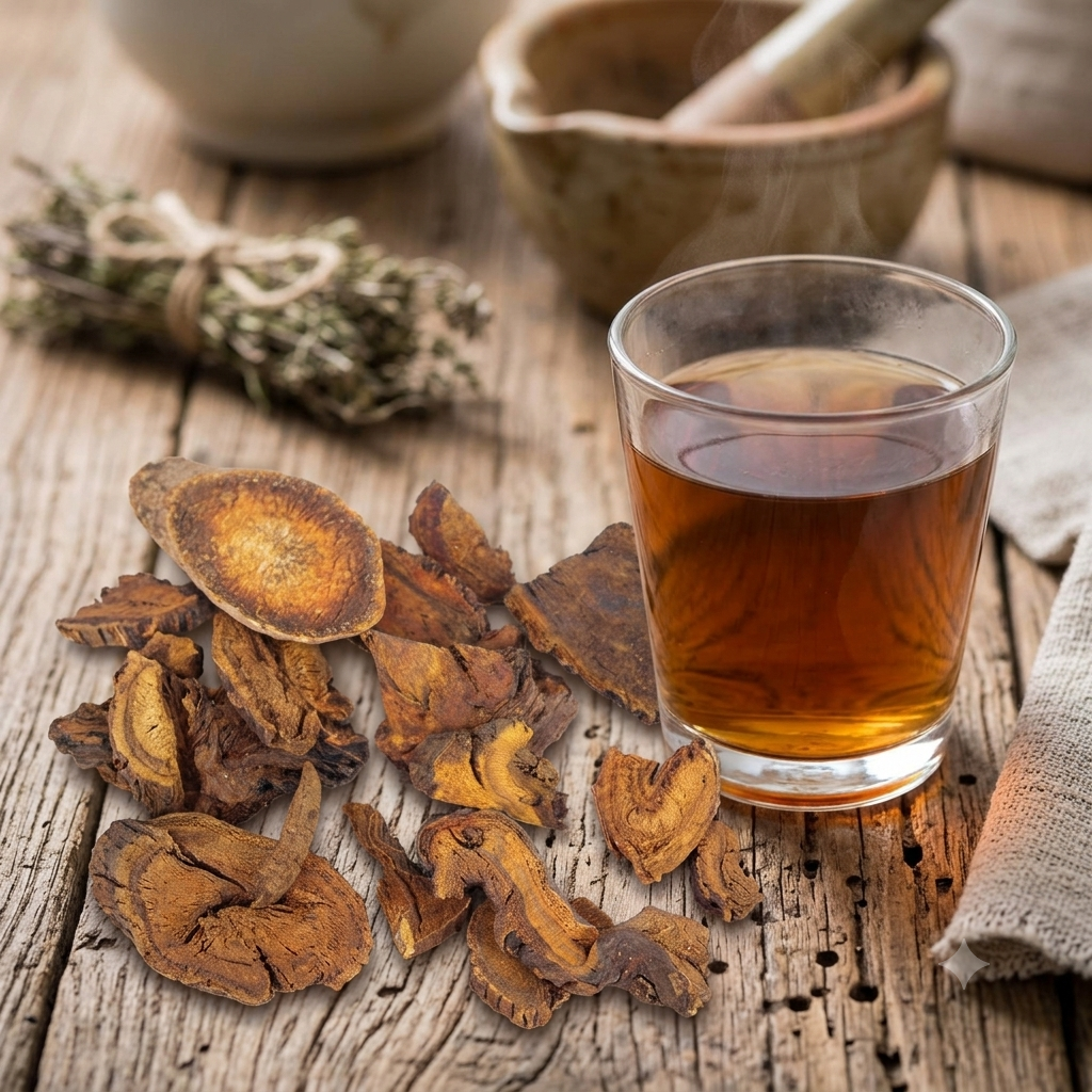 Rhubarb Root Loose Tea