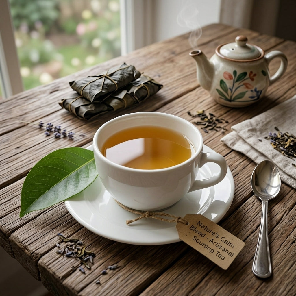 Guyabano Soursoup Leaves Herbal Loose Tea