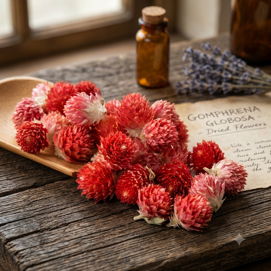 Gomphrena Red Flower Tea