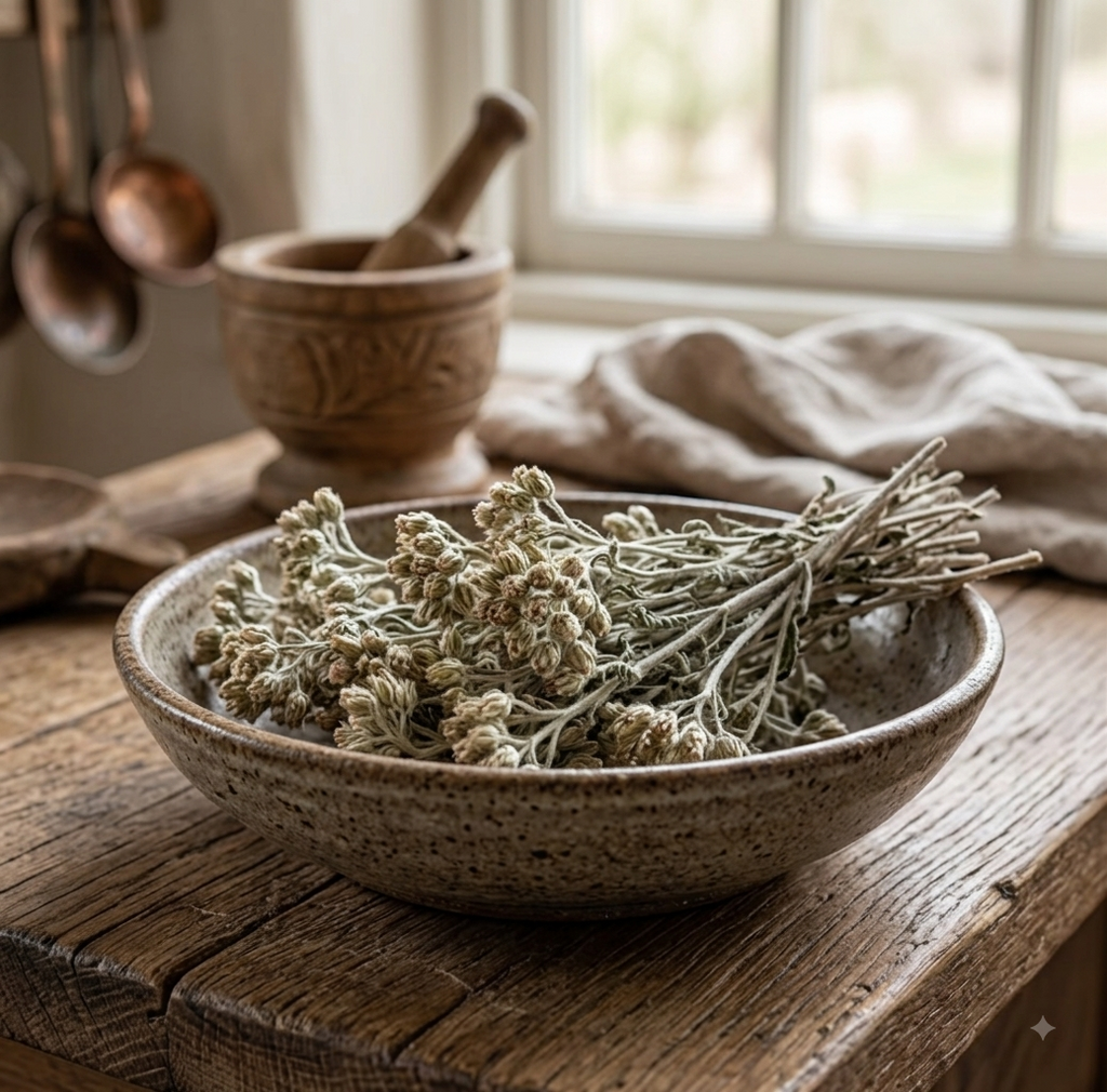 Yarrow Flower Herbal Loose Tea