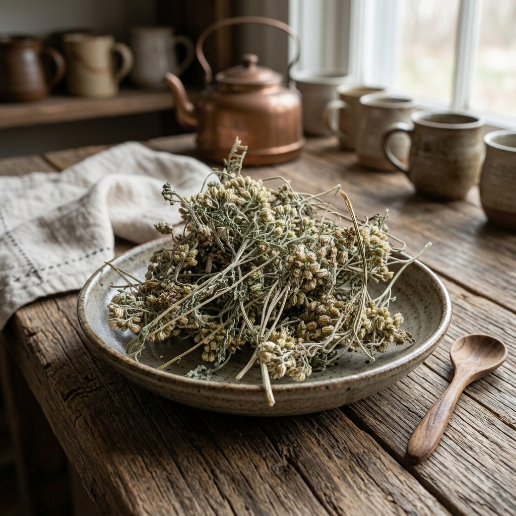 Yarrow Flower Herbal Loose Tea
