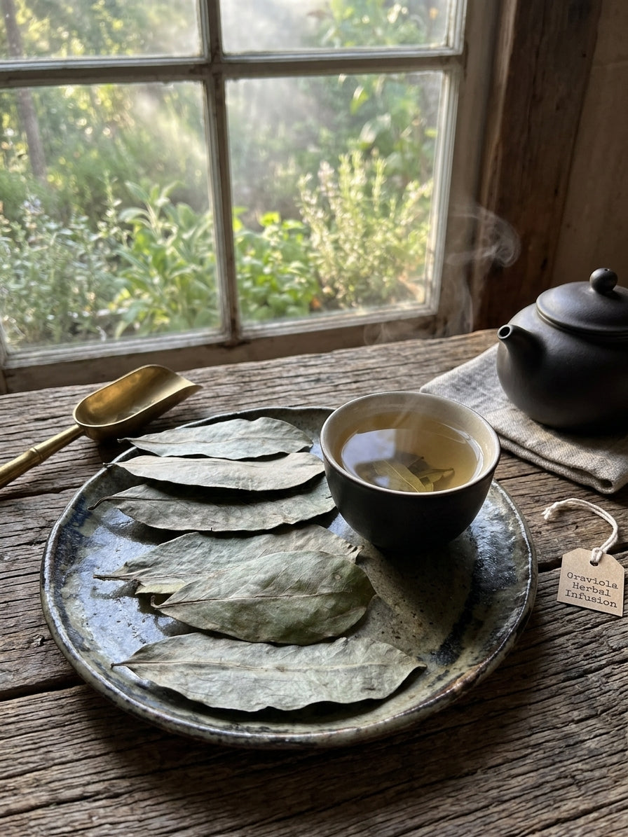Guyabano Soursoup Leaves Herbal Loose Tea